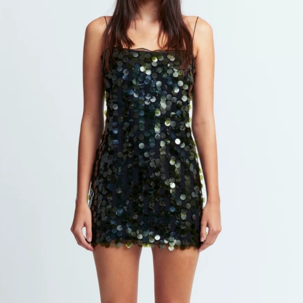 16arlington fia mini dress sequin